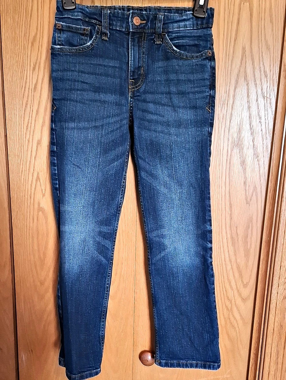 Cat & Jack Straight Leg Girls Size 10 Blue Jeans